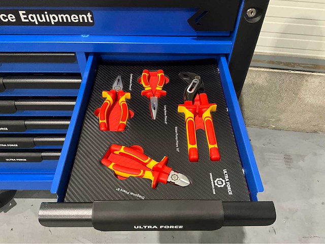 Ultra force equipment - 2026 - jumbo deluxe 293pc - gereedschapswagen - afbeelding 15 van  32