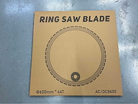 Ultra force equipment - 2026 - zaagblad ac8600 - betonzaag - afbeelding 1 van  3
