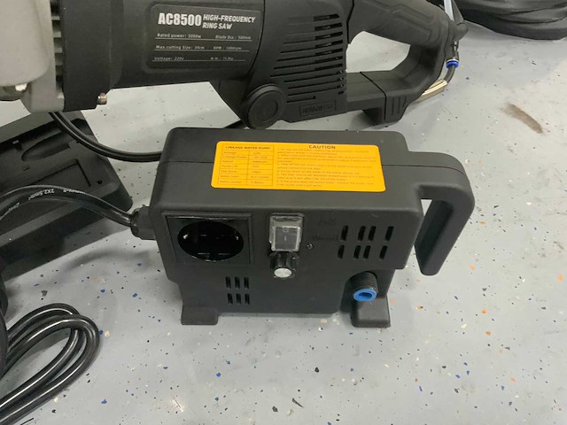 Ultra force equipment - ac8500 - ringzaag beton - 39cm - 5000w - afbeelding 11 van  24