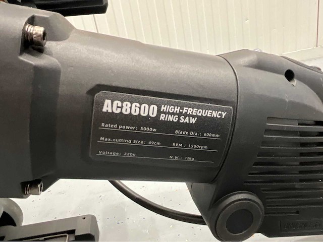 Ultra force equipment - ac8600 betonzaag en dl400 betonzaag in koffer - afbeelding 22 van  29