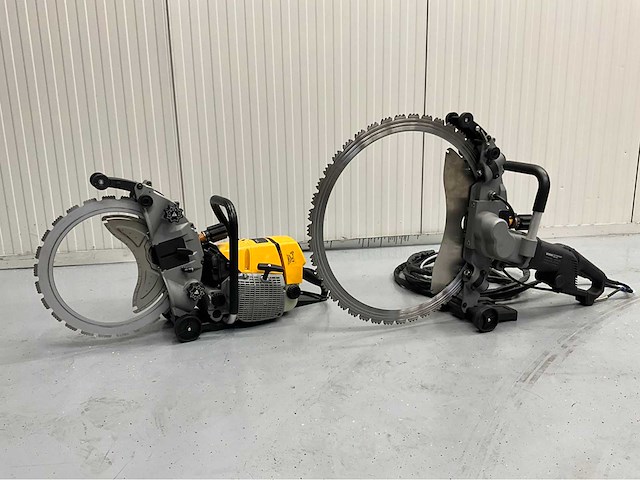 Ultra force equipment - ac8600 betonzaag en dl400 betonzaag in koffer - afbeelding 1 van  29