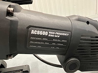 Ultra force equipment - ac8600 betonzaag en dl400 betonzaag in koffer - afbeelding 8 van  29