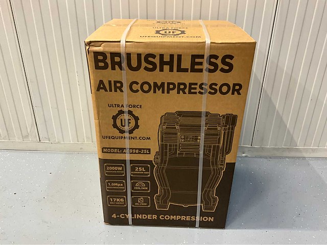 Ultra force equipment - ac998 25 l- compressor brushless - afbeelding 2 van  11
