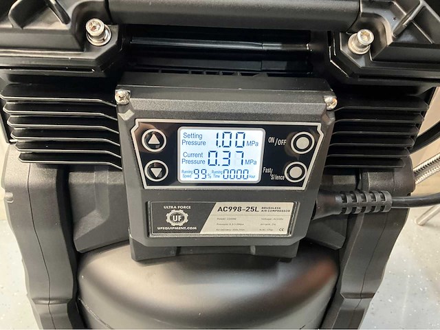 Ultra force equipment - ac998 25 l- compressor brushless - afbeelding 2 van  15