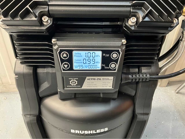 Ultra force equipment - ac998 25 l- compressor brushless - afbeelding 22 van  22