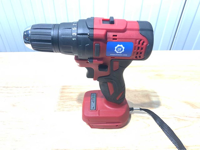 Ultra force equipment - accu gereedschapsset 4 in 1 - schroefmachine - slagmoersleutel - boormachine - slijper - afbeelding 4 van  11