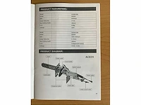Ultra force equipment - betonzaag ac839 - 5000w - waterpomp - 6500rpm - afbeelding 19 van  20