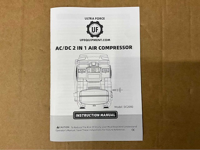 Ultra force equipment - dc2090 compressor - 550w - 2026 - afbeelding 5 van  15