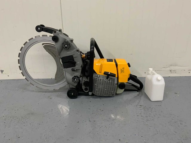 Ultra force equipment - dl400 - ringzaag beton benzine - in koffer - harde bouwmaterialen - afbeelding 4 van  11