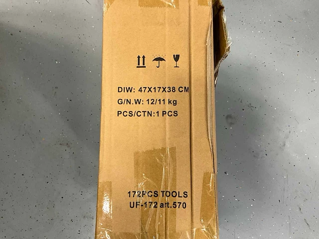 Ultra force equipment - gereedschapskoffer 172 pcs - afbeelding 6 van  14