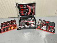 Ultra force equipment - gereedschapstrolley 238 pcs gereedschap - afbeelding 1 van  12