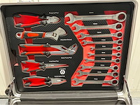 Ultra force equipment - gereedschapstrolley 4 trays - 238 pcs gereedschap - cijferslot - afbeelding 18 van  18