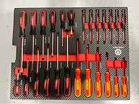 Ultra force equipment - gereedschapstrolley 4 trays - 238 pcs gereedschap - cijferslot - afbeelding 10 van  18