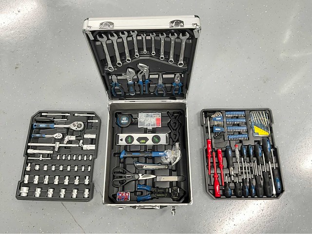 Ultra force equipment - gereedschapstrolley 599 delig - gereedschapskoffer - afbeelding 1 van  9