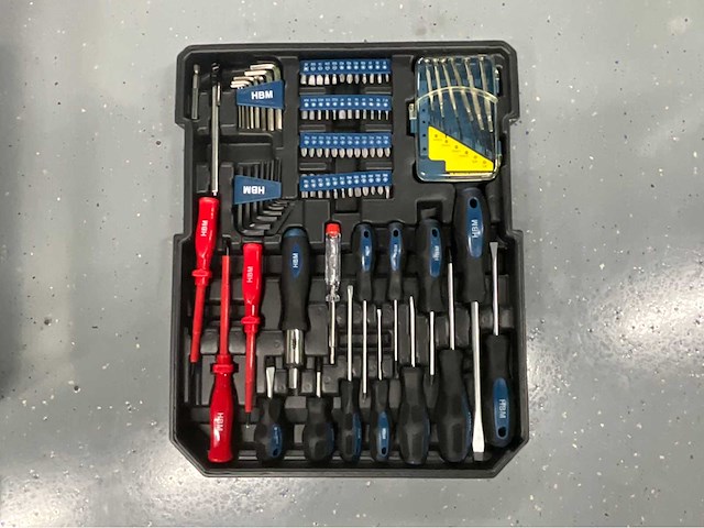 Ultra force equipment - gereedschapstrolley 599 delig - gereedschapskoffer - afbeelding 8 van  9