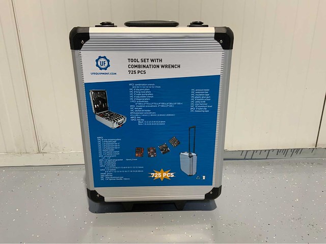Ultra force equipment - gereedschapstrolley incl 725 pcs gereedschap - afbeelding 9 van  12