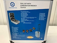 Ultra force equipment - gereedschapstrolley incl 725 pcs gereedschap - afbeelding 5 van  7