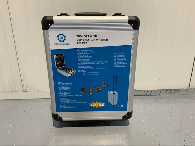 Ultra force equipment - gereedschapstrolley incl 725 pcs - afbeelding 1 van  8