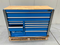 Ultra force equipment - gereedschapswagen 11 laden - 386 pcs gereedschap - softclose- transportschade - afbeelding 7 van  13