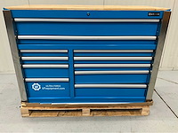 Ultra force equipment - gereedschapswagen 11 laden - 386 pcs gereedschap - softclose- transportschade - afbeelding 6 van  13