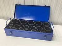 Ultra force equipment - gereedschapswagen 11 laden en krachtdoppenset - 386 pcs gereedschap - 21 doppen - afbeelding 10 van  23