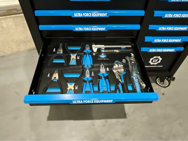 Ultra force equipment - gereedschapswagen 12 laden incl 269 pcs gereedschap - afbeelding 3 van  26