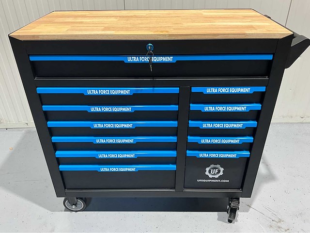 Ultra force equipment - gereedschapswagen 12 laden incl 269 pcs gereedschap - afbeelding 2 van  20