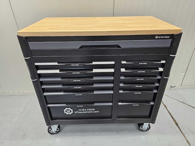 Ultra force equipment - gereedschapswagen 13 laden gevuld met 298 pcs gereedschap - afbeelding 12 van  25