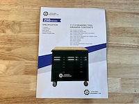 Ultra force equipment - gereedschapswagen 13 laden gevuld met 298 pcs gereedschap - afbeelding 21 van  25