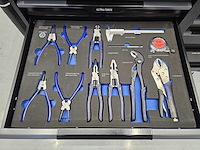 Ultra force equipment - gereedschapswagen 13 laden gevuld met 298 pcs gereedschap - afbeelding 1 van  17