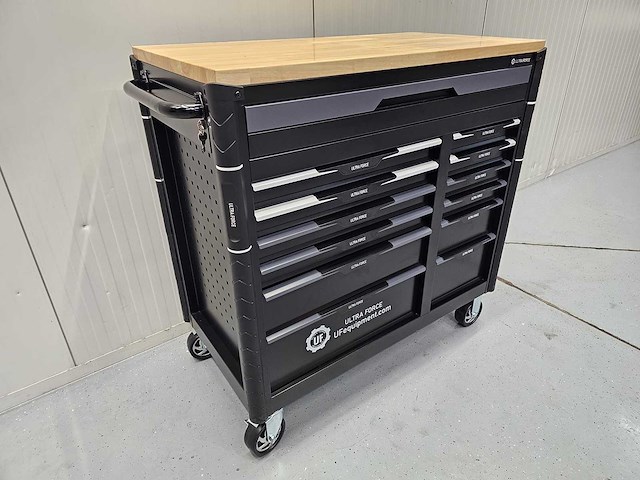 Ultra force equipment - gereedschapswagen 13 laden gevuld met 298 pcs gereedschap - afbeelding 25 van  25