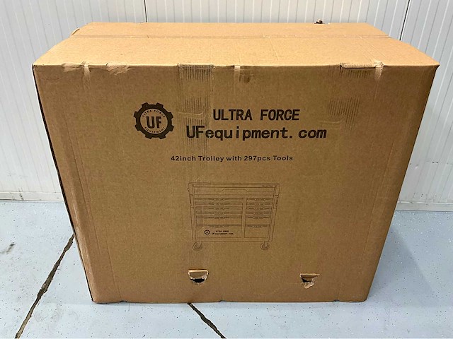 Ultra force equipment - gereedschapswagen 13 laden gevuld met 298 pcs gereedschap - afbeelding 24 van  25