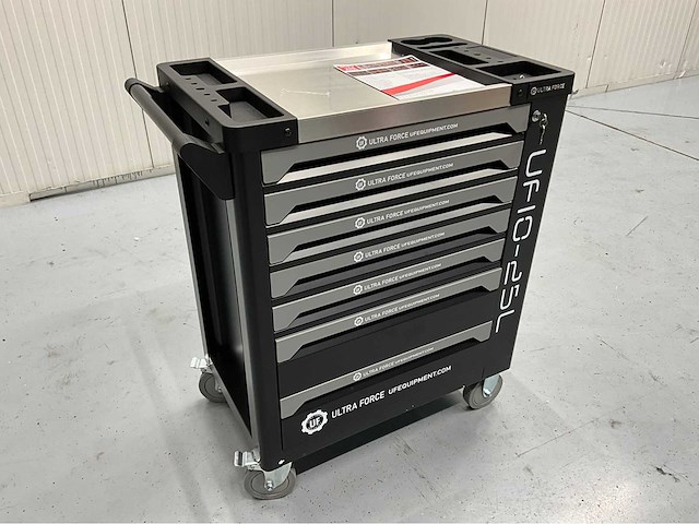 Ultra force equipment - gereedschapswagen 258 pcs en trolley 725 pcs - afbeelding 34 van  37