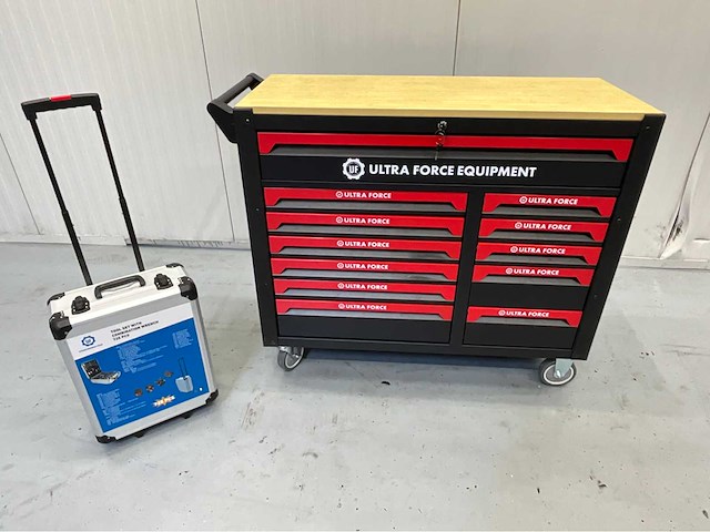 Ultra force equipment - gereedschapswagen 471 pcs en gereedschapstrolley 725 pcs - afbeelding 1 van  34