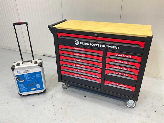 Ultra force equipment - gereedschapswagen 471 pcs en gereedschapstrolley 725 pcs - afbeelding 24 van  33