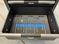 Ultra force equipment - gereedschapswagen 7 laden - 266 pcs gereedschap - afbeelding 3 van  9