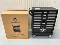 Ultra force equipment - gereedschapswagen 7 laden - 266 pcs gereedschap - afbeelding 6 van  9