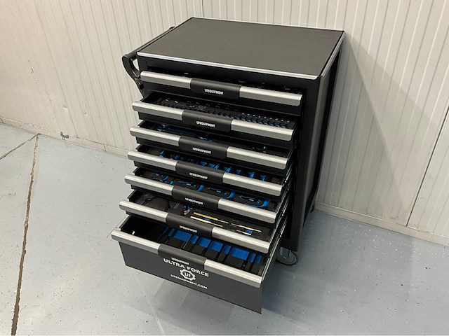 Ultra force equipment - gereedschapswagen 7 laden - 266 pcs gereedschap - afbeelding 6 van  21