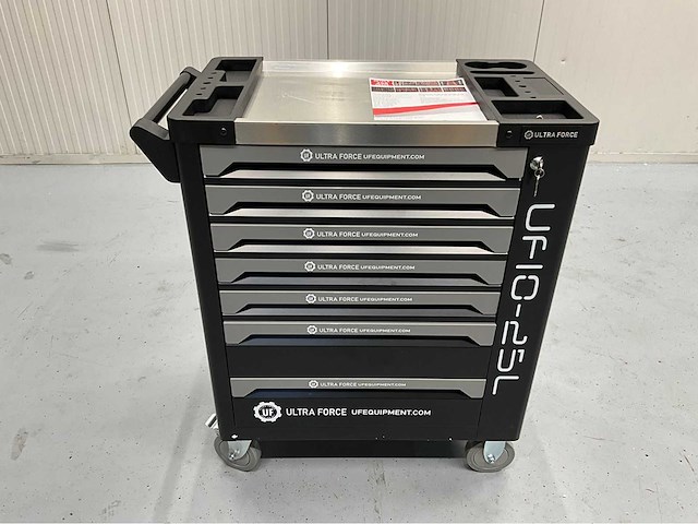 Ultra force equipment - gereedschapswagen 7 laden 258 pcs gereedschap - afbeelding 10 van  18