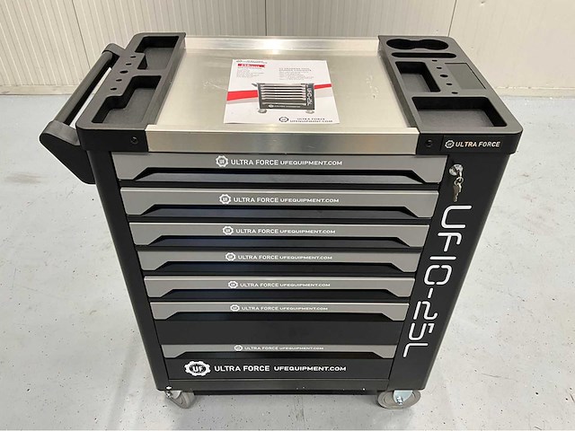 Ultra force equipment - gereedschapswagen 7 laden 258 pcs gereedschap - afbeelding 5 van  13