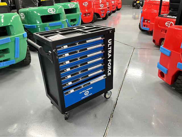 Ultra force equipment - gereedschapswagen 7 laden, 260 pcs gereedschap - afbeelding 10 van  17