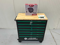 Ultra force equipment - gereedschapswagen 7 laden 269 pcs en snoerhaspel 20m - afbeelding 26 van  32