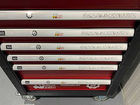 Ultra force equipment - gereedschapswagen 7 laden gevuld en hogedrukcompressor 40 liter - afbeelding 10 van  26