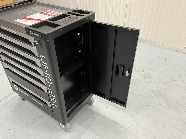 Ultra force equipment - gereedschapswagen 7 laden gevuld met 258 pcs gereedschap - afbeelding 12 van  14