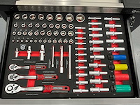 Ultra force equipment - gereedschapswagen 7 laden gevuld met 258 pcs gereedschap - afbeelding 15 van  18