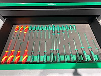 Ultra force equipment - gereedschapswagen 7 laden gevuld met 269 pcs gereedschap - softclose - afbeelding 12 van  17