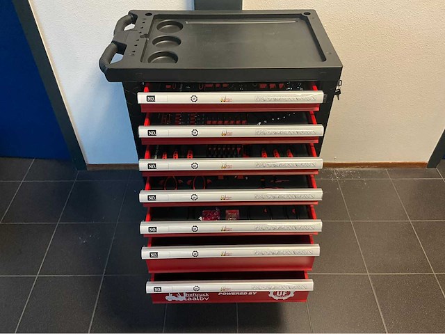 Ultra force equipment - gereedschapswagen 7 laden met gereedschap - afbeelding 20 van  26