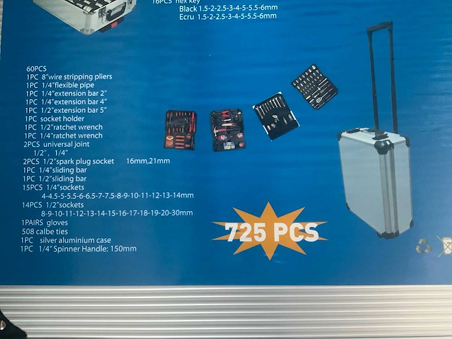 Ultra force equipment - gereedschapswagen en trolley - afbeelding 5 van  11