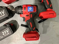 Ultra force equipment - gx5421 - 4 in 1 combopack - bandschroefmachine - afbeelding 5 van  9