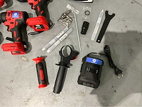 Ultra force equipment - gx5421 - 4 in 1 combopack - bandschroefmachine - afbeelding 7 van  9